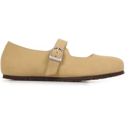 Leren ballerina's vrouw Birkenstock Santa Clarita Nubuck