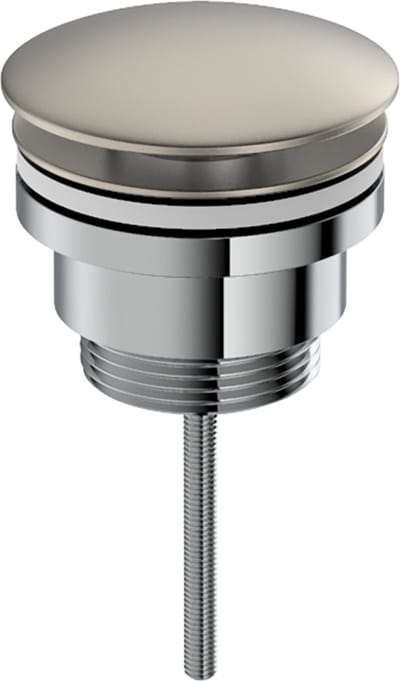 Futurbath Luxe clickwaste 5/4 laag model geborsteld nikkel