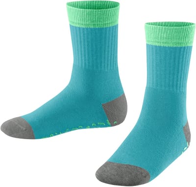 Esprit Cozy Memphis Noppen op de zool katoen huissokken kinderen blauw - maat 35-38