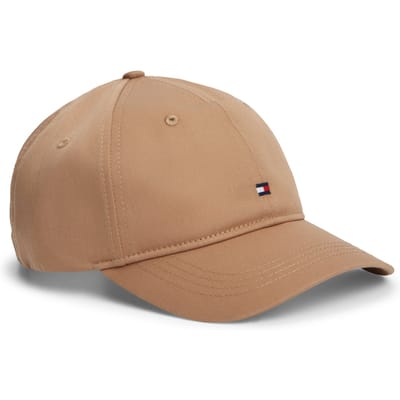 Tommy Hilfiger Flag Soft 6 Panel Cap Safari Canvas Taglia: OS | Cappelli Outlet | Donna