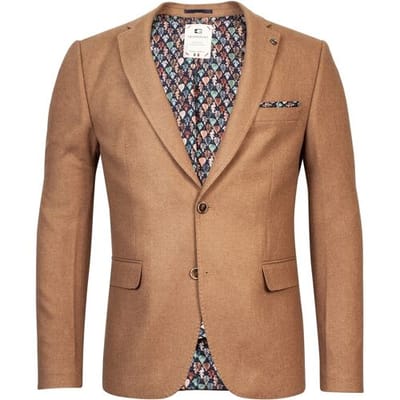 Giordano Colbert Robert Wool Mix Casual Identity Oker / male