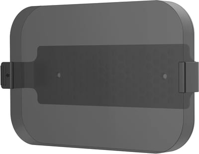Muurbeugel voor Sky Q Mini Box - Plastic Bevestiging met Twee Installatiemethoden, Geschikt voor Diverse Vlakke Oppervlakken en Exclusief voor Sky Q Mini (Zwart)