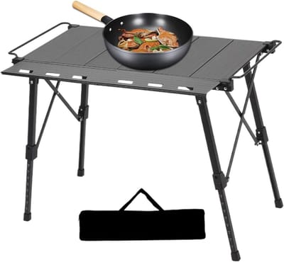 Camping Tafel - Outdoor Tafel Klaptafel - Buitenactiviteiten - Verstelbare Hoogte - Niet Gespecificeerd - Niet Gespecificeerd