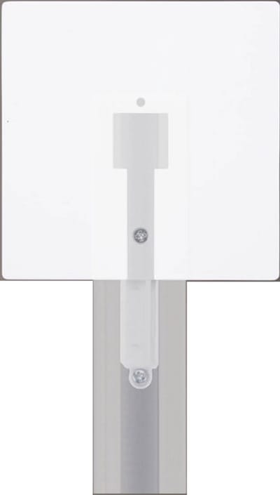 Ledvion - 1-Fase Rail Power Connector (Wit) - Naadloze Intergratie 1-Fase