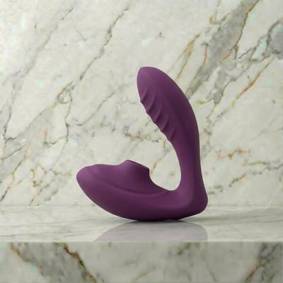 House of Delight Meissa – Rabbit Vibrator met Luchtdruk & Vibraties – 10 Standen – Premium Siliconen – Waterproof – Paars