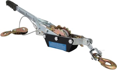 Touwtrekker - Kabelspanner - Staalkabels Spannen - Anti-omkeerrem - 2T - Zilver