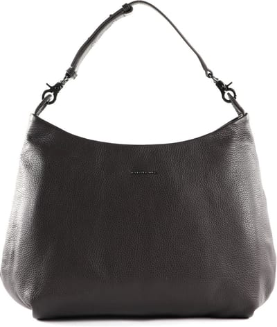 MANDARINA DUCK Leren Schoudertas Mellow Leather Shoulderbag Mole Bruine