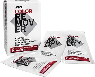 Color Remover Wipes – 20 stuks Haarverf Verwijder-doekjes – Gezichtsreiniger Doekjes voor Gezicht & Handen – 20x Individueel Verpakt