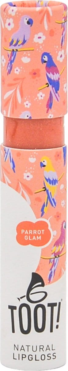 TOOT! Natuurlijke Lipgloss - Parrot Glam - Lipgloss meisjes - Vegan - Peach