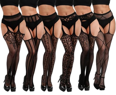 Allecto - Hoge Taille Panty's - Sexy Visnet Kousen - Aantrekkelijke Damesmode - Diverse Rastergroottes - Ideaal voor Avonden - Perfect voor Feestjes