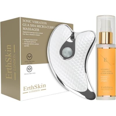 Sonic Vibratie Gua Sha + Vitamine C Serum 60ml
