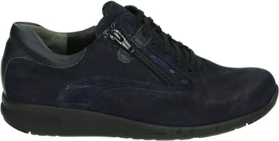 durea - 6240 H - Lage sneakersDames sneakers - Kleur: Blauw - Maat: 40.5