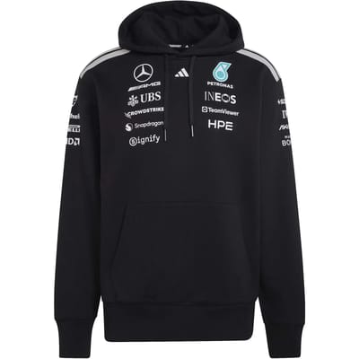 Adidas Performance Mercedes - Amg Petronas Formula 1 Team Driver Sweatshirt Met Capuchon - Heren - Zwart
