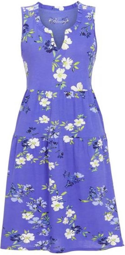 Ringella – Bloomy – Nachtkleed – 5251001 – Blue – Maat 40