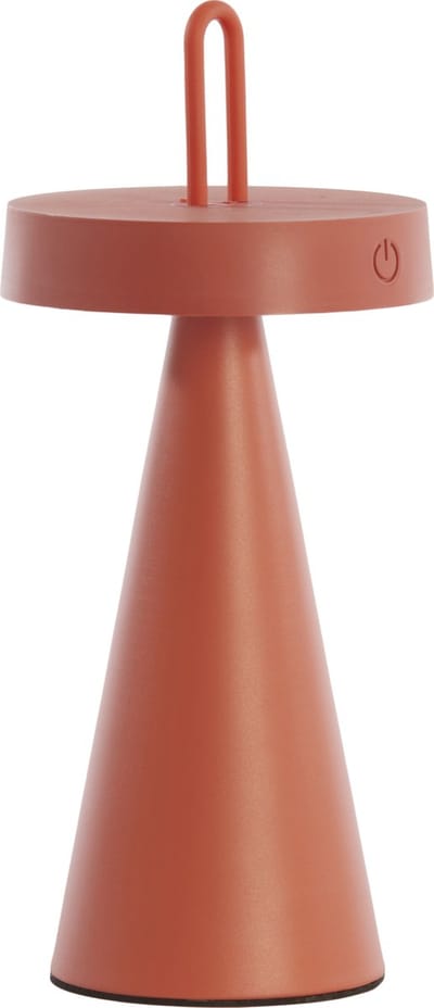 Light & Living Tafellamp Ankenta LED – Terra – Metaal – 13x28,5 cm – Moderne Sfeerlamp – Compact Nachtlampje voor Woonkamer & Slaapkamer