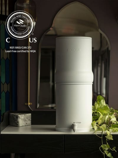 BOROUX Legacy™ waterfilter - 11,4 liter - wit