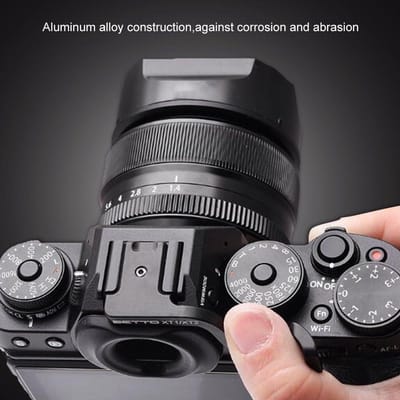 Metalen handgreep voor X-T1-camera's - betere balans - eenvoudig te bedienen