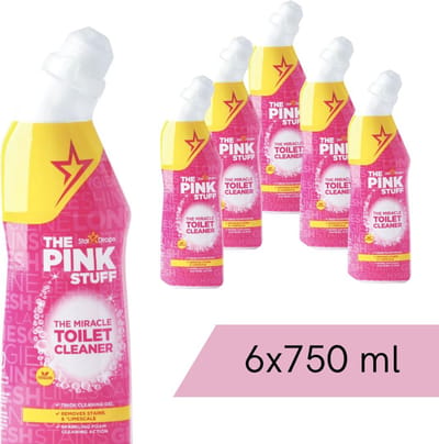 The Pink Stuff - Miracle Toilet Cleaner - 6 x 750 ml - Voordeelverpakking