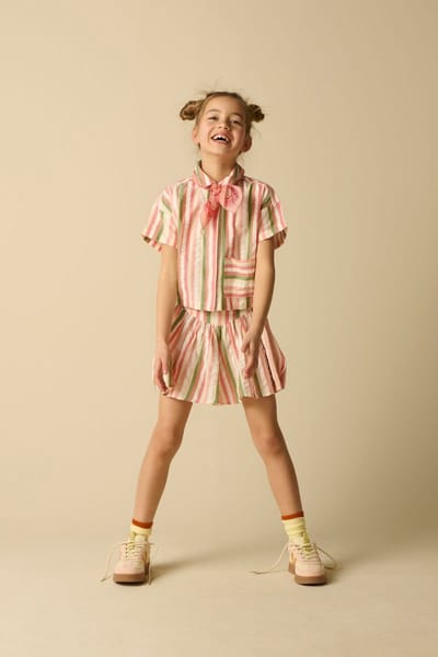 Sissy-Boy - Roze gestreepte blouse