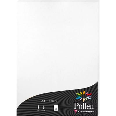 Stuifmeel van Clairefontaine Papier DIN A4, parelmoerwit