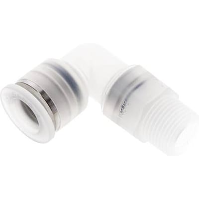 12mm x R3/8'' 90 graden L-verbinding PA Insteekfitting Buitendraad Draaibaar EPDM/PTFE