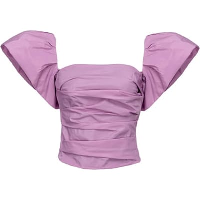 PINKO Debra Top Taffeta Orchid Size: 38 | Blouses Outlet | Dames |