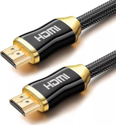 HDMI Kabel 2.0 Gold Plated - High Speed Cable - 18GBPS - Full HD 1080p - 3D - 4K (60 Hz)- Ethernet - Audio Return Channel - HDMI naar HDMI - Male to Male - Voor TV - DVD - Laptop - Tablet - PC - Beeldscherm - Beamer - 1 meter