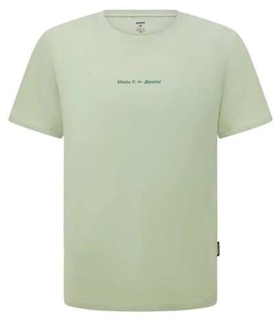 Santini Mads Pedersen Momentum Series T-shirt Met Korte Mouwen Groen L