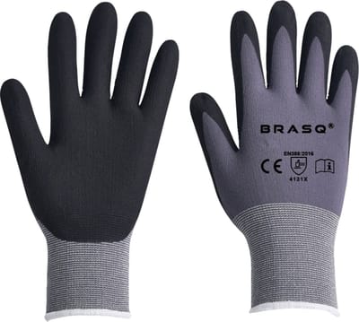 Nylon handschoen maat 10 met NFT coating 1 paar/ per seal