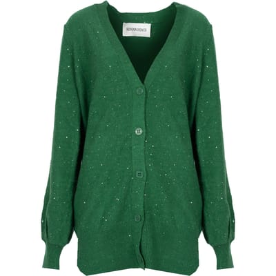 Silvian Heach Cardigan Aberdeen Vrouw groen