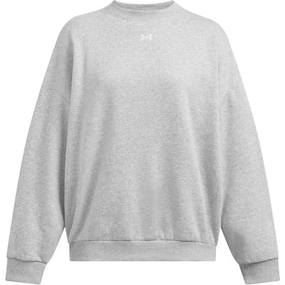 Under Armour Damen T-Shirt Rival Fleece Os Crew Mod Gray Light Heather 011-M (US MD)