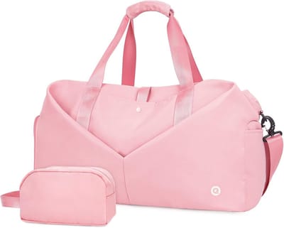 Sporttas met schoenencompartiment - waterdichte pocket - ideale weekendtas voor gym en yoga - SnelShoppen