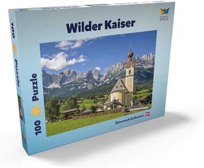 Wilde Kaiser Puzzel 100 Stukjes - Prachtig Berglandschap