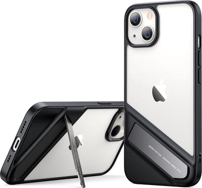 Ugreen - Fusion - Kickstand Case hardcase met gelframe en standaard voor iPhone - 13 - zwart - (90152)