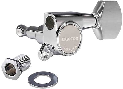 Gotoh GTH13833 SG381 stemmechanieken met 07 knoppen, 6L, chroom