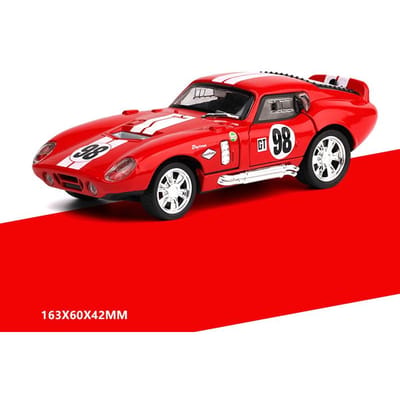 1:32 Shelby Cobra Daytona Coupe #98 Racing Livery Edition Legering Diecast Modelauto Huisdecoratie & Trendy Bureau Ornament Cadeau