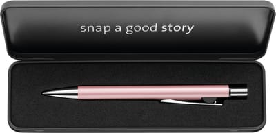 Pelikan balpen Snap Metallic K10 Rosé Goud metal case