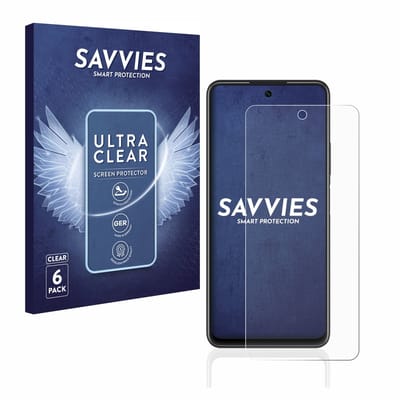 Savvies - Screenprotector voor Huawei P smart 2021 - Folie Beschermfolie transparant 6 Stuks