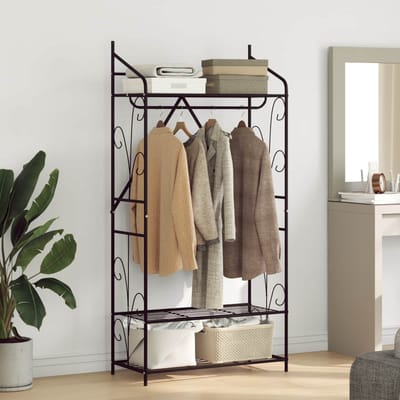 vidaXL - Open - Kledingkast - Effen - 78 - x - 36 - x - 158 - cm