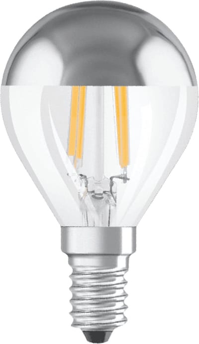 Osram LED Filament Kopspiegel Kogel E14 - 4W (31W) - Warm Wit Licht - Niet Dimbaar