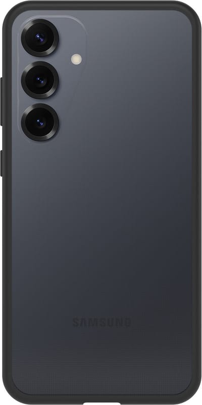 OtterBox React Series voor Samsung Galaxy S25+, transparant/zwart - Geen retailverpakking
