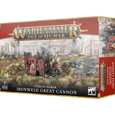 Figurine Games Workshop Warhammer AoS - Cities of Sigmar Grand Canon d'Ironweld