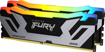 Kingston FURY Renegade RGB DDR5-8400 - 48GB - CUDIMM Voor Intel - CL40 - Dual Channel (2 pcs) - Intel XMP - Zwart met RGB