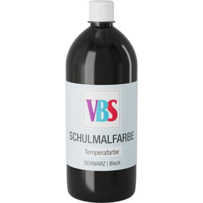 VBS Schoolverf, 1000 ml - Zwart