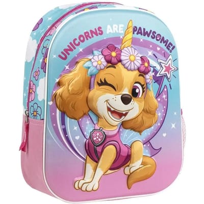 Paw Patrol Rugzak Meisjes – Skye 3D Unicorn Schooltas – 31 cm