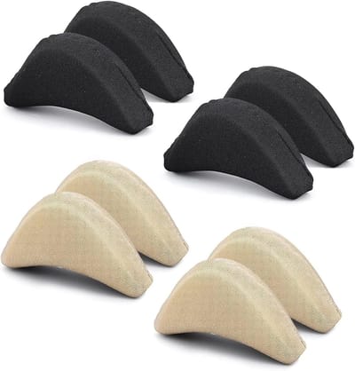 Set van 8 Zachte Sponzen Schoeninlegzolen voor Voorvoetondersteuning, Herbruikbare Teentjes voor Pijnverlichting, Comfortabele Schoenvullingen voor Dames en Heren