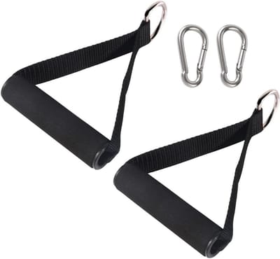 12 cm x 17,8 cm hoogwaardige trekhandgreep voor verschillende sporten - weerstandsgordel, fitness en training - vervangende handgreep voor fitnessapparatuur met hoge dichtheid schuimlaag - geschikt voor pilates, yoga en krachttraining