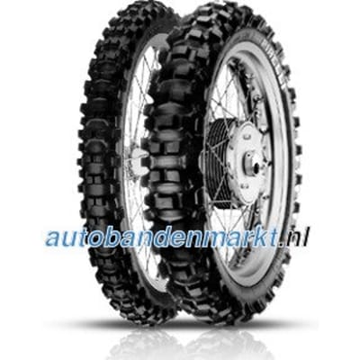 Pirelli Scorpion XC ( 120/100-18 TT 68M Achterwiel, M+S keurmerk, M/C, Rubbermengsel Medium HARD )