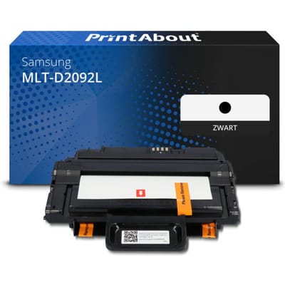PrintAbout huismerk Toner MLT-D2092L (SV003A) Zwart Hoge capaciteit Geschikt voor Samsung