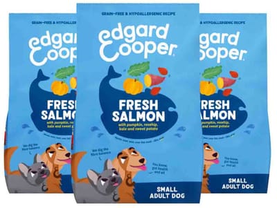 Edgard & Cooper Hondenvoer Droog Adult Small Zalm - 3 x 700 gr - Voordeelverpakking